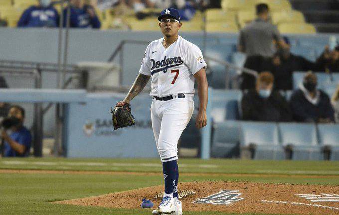 Es incierto cuándo regresará Julio Urías a la acción en las Mayores.