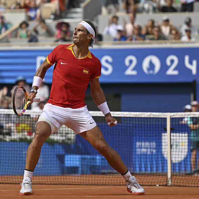 $!Nadal vence en su debut y se cita con Djokovic en segunda ronda de París 2024