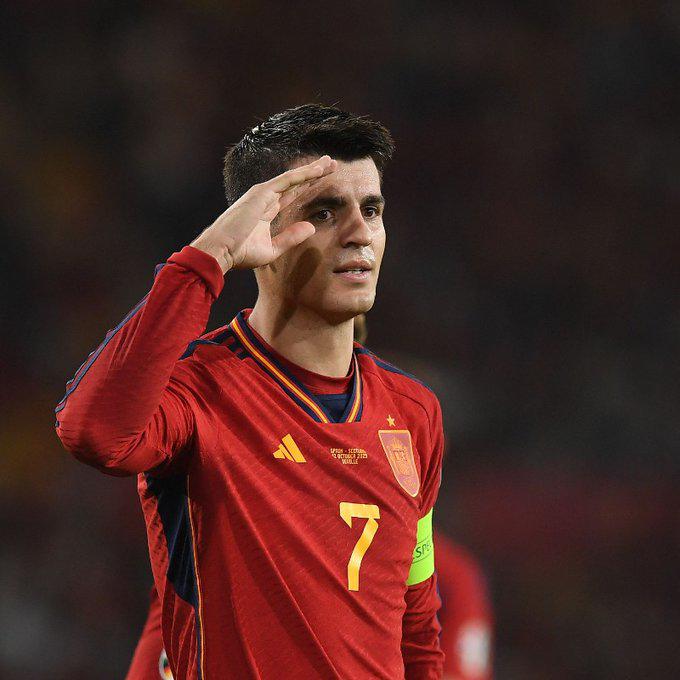 $!Morata y Sancet le dan los tres puntos a España