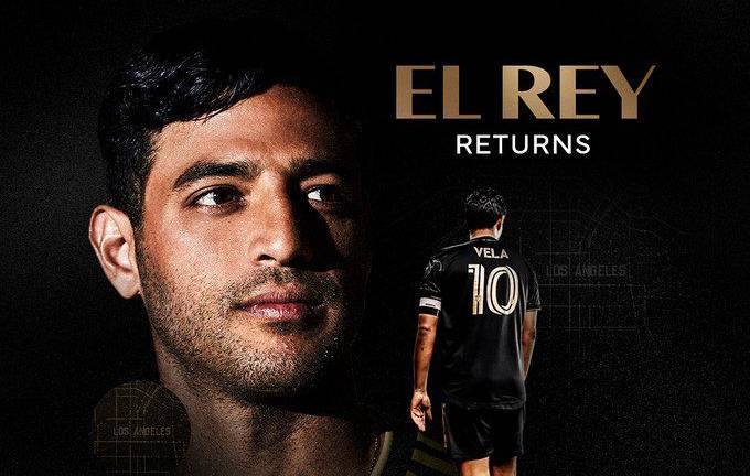 Carlos Vela jugará de nueva cuenta con el LAFC, de la MLS.