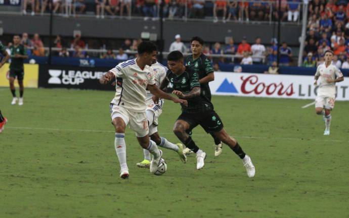 Santos Laguna se despide de la Leagues Cup.