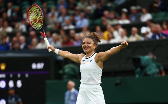 Jasmine Paolini se instaló en la fase semifinal de Wimbledon.