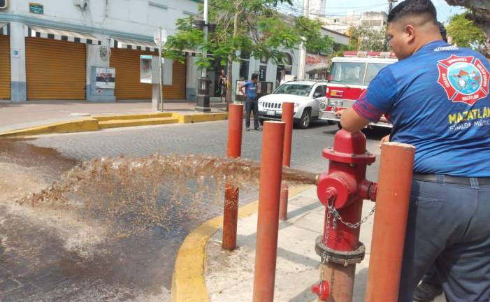 En la actualidad hay 140 hidrantes en Mazatlán.