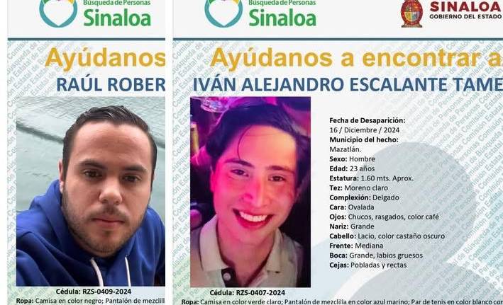 Iván y Raúl Roberto habían acudido a un antro de la zona de la Marina, en Mazatlán, Sinaloa.