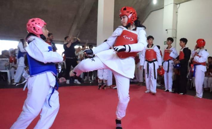 Fueron alrededor de 120 taekwondoínes originarios de Coahuila y Sinaloa los que participaron.