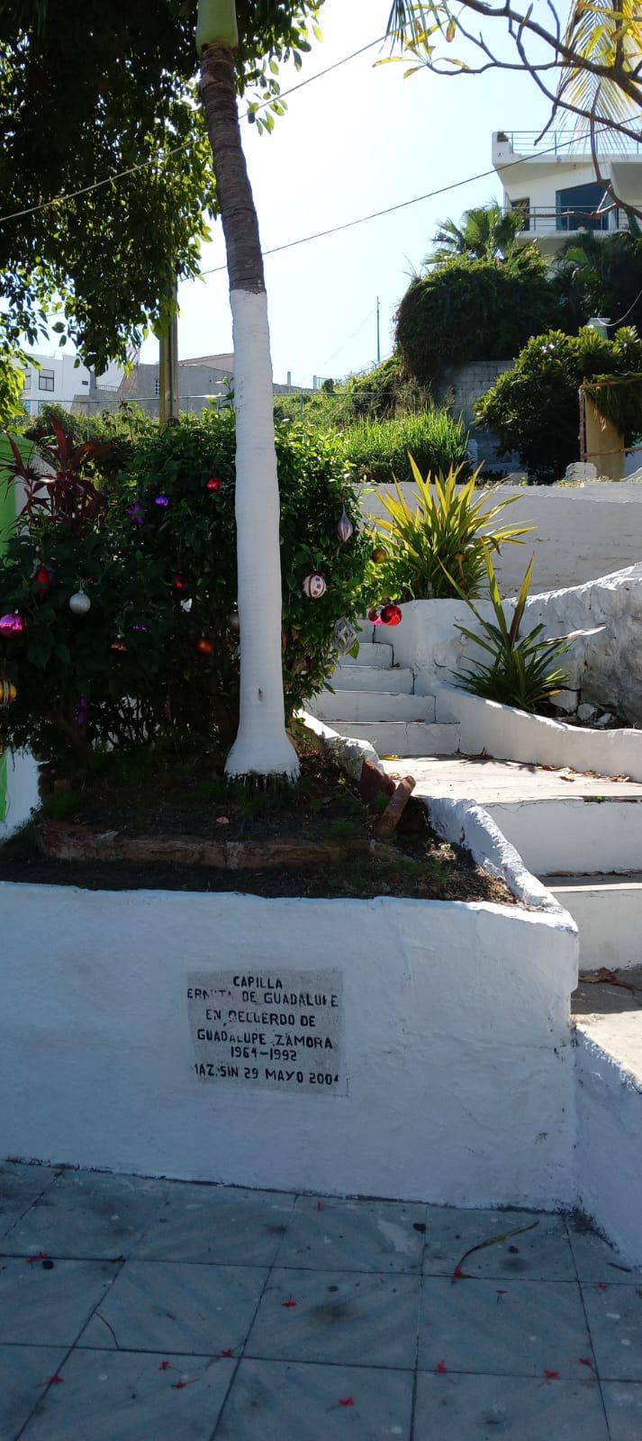 $!En la calle Morelos, una ermita se mantiene como el centro para honrar a la Virgen de Guadalupe