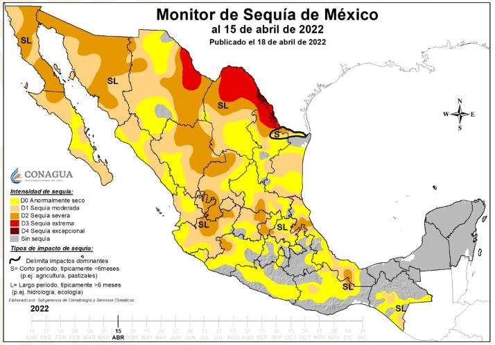 $!Faltan dos meses para el verano y 15 municipios de Sinaloa ya tienen sequía, revela Conagua