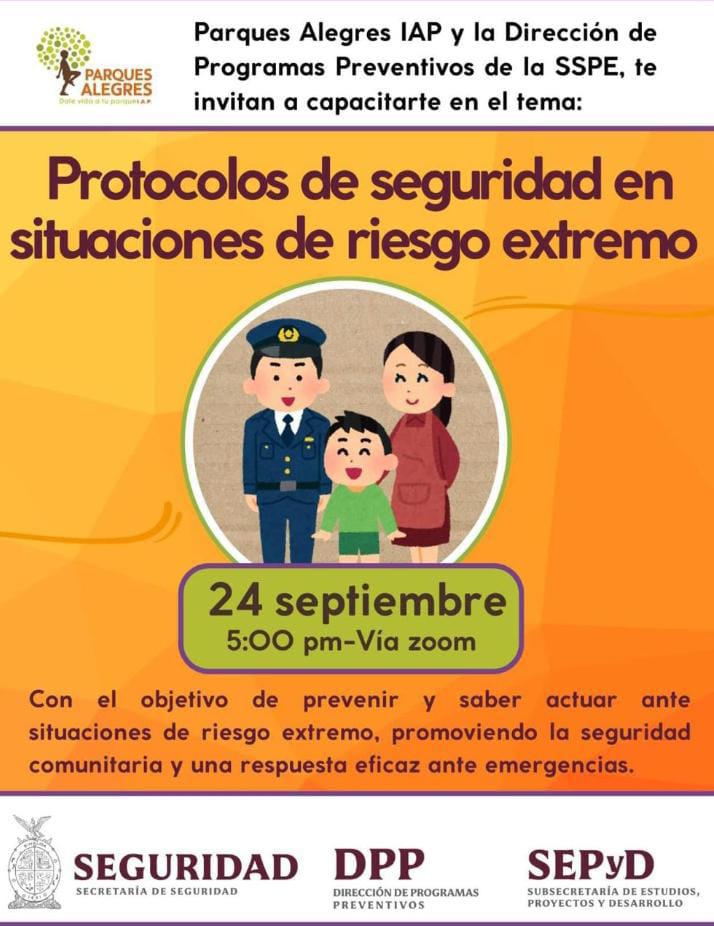 $!Invita organización civil de Culiacán a capacitación virtual de protocolos de seguridad