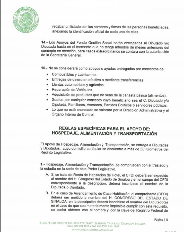 $!Reglas de operación del Congreso no contemplan pago de colegiaturas con fondo de gestoría social