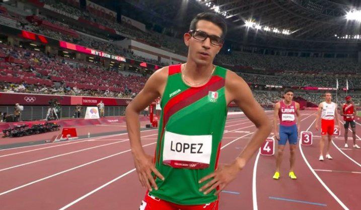 $!Tonatiu López se queda a tres centésimas de la final de los 800 metros en Tokio 2020