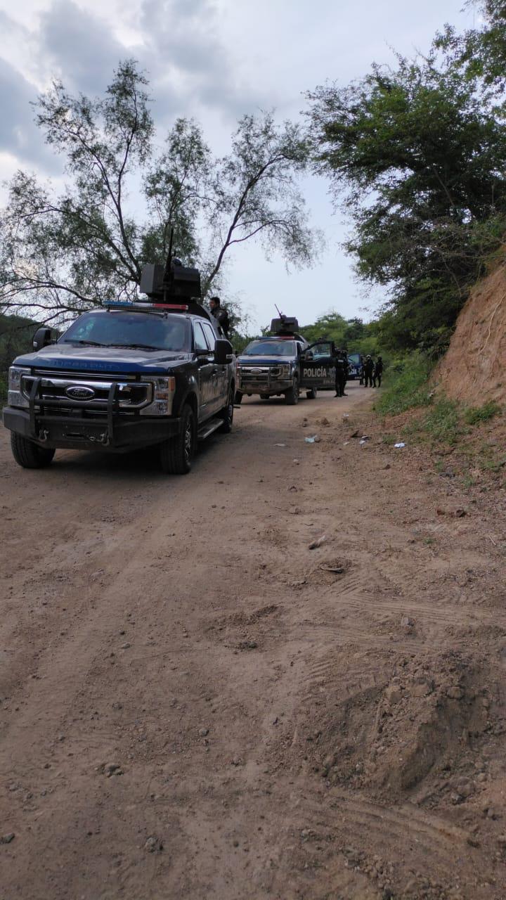 $!Mantienen corporaciones cerco de seguridad en la zona serrana de Sinaloa municipio