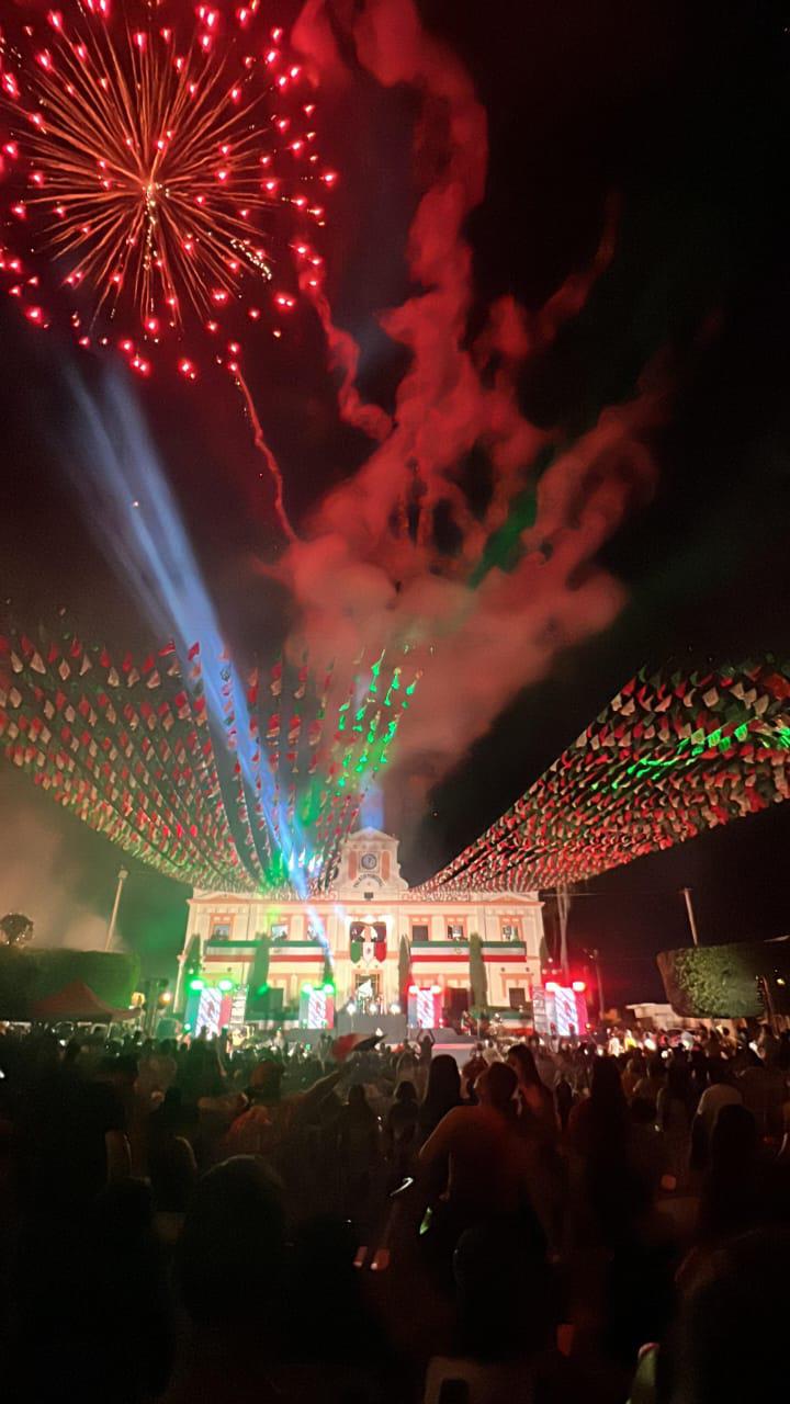 $!‘¡Viva Sinaloa!’, grita Alcaldesa de Rosario en festejo de Independencia