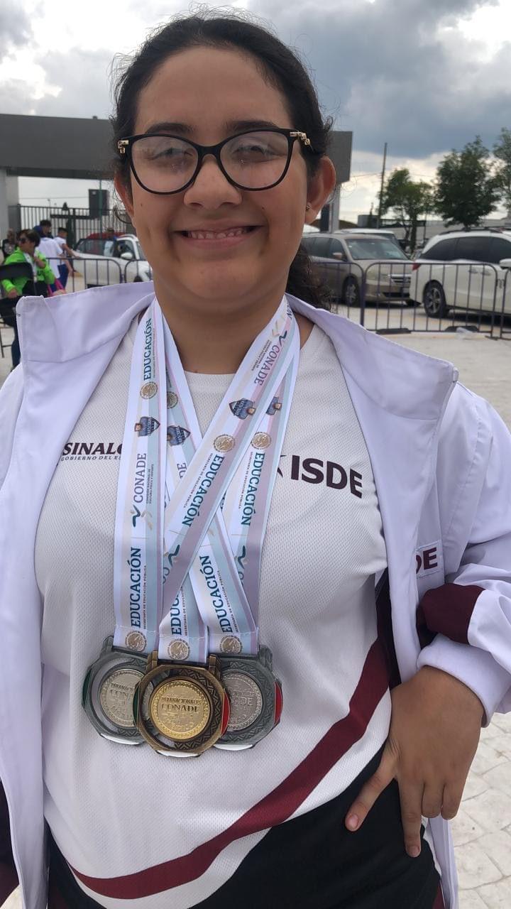 $!Suma Sinaloa ocho medallas más en los Paranacionales Conade; ahora lo hace en para natación