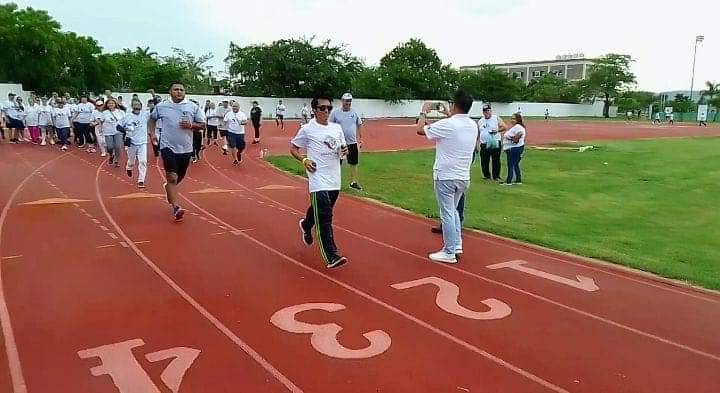 Se realiza la segunda carrera atlética deportiva del Sindicato Nacional Auténtico Democrático de los Trabajadores del ISSSTE.