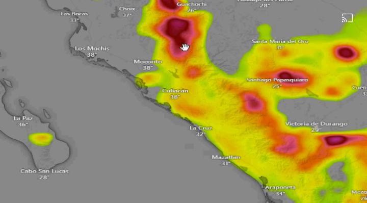 $!Remanentes de tormenta ‘Beatriz’ estarían llegando a Sinaloa el fin de semana