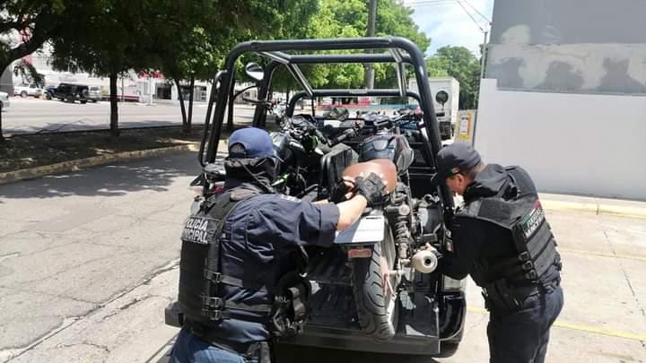 $!Aseguran 23 motos en Culiacán en operativo de la SSPyTM