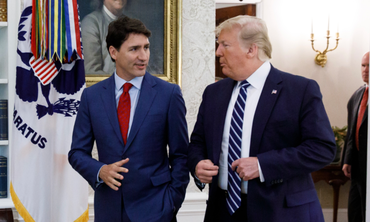 Trudeau cena con Trump en su mansión de Mar-a-Lago, en Florida