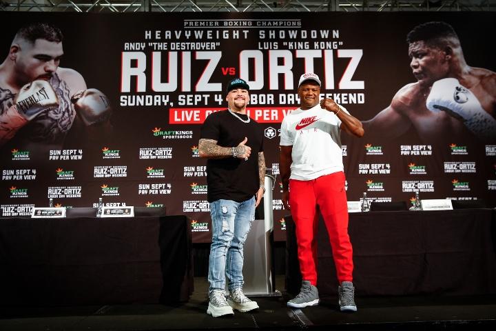 $!¿Dónde y a qué hora ver la pelea de Andy Ruiz?