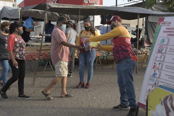 $!Condiciona Ayuntamiento de Culiacán apertura del tianguis Los Huizaches con certificados de confianza