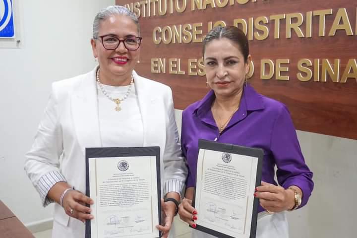 $!Graciela Domínguez Nava junto a su suplente Sara Jaime.