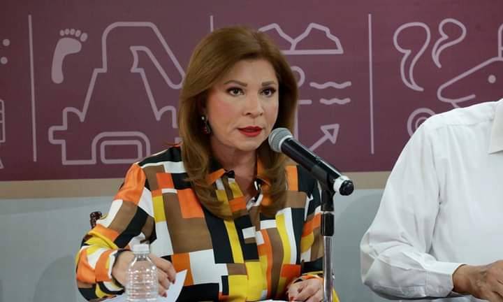 Gloria Himelda Félix Niebla, titular de la Secretaría de Educación Pública y Cultura en Sinaloa.