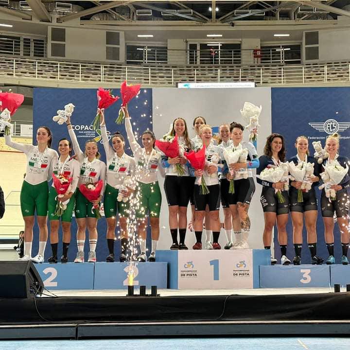 $!Sinaloenses suman plata en Panamericano de Ciclismo de Pista