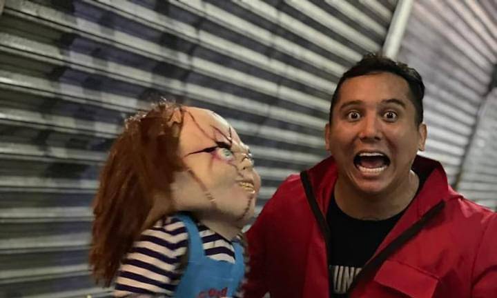 Gruperos se ponen creativos y sacan sus mejores disfraces en Halloween