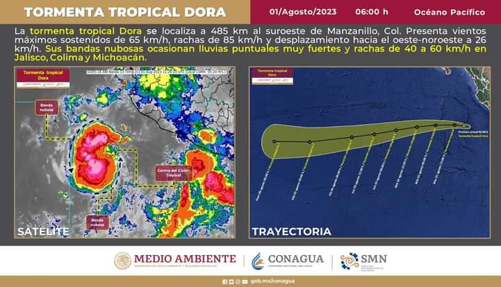 $!Advierten de lluvias fuertes y también de mucho calor para este martes en Sinaloa