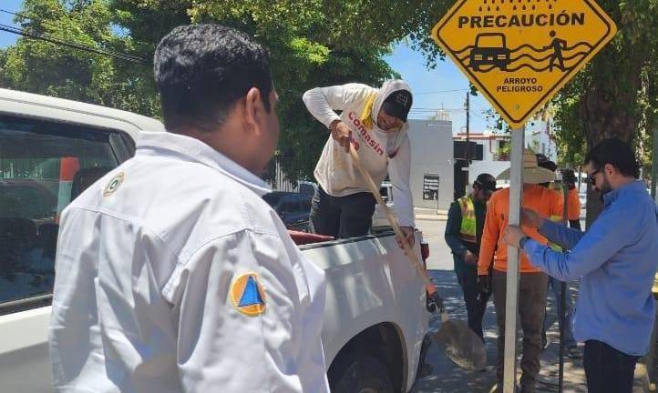 Recomienda Protección Civil de Culiacán no transitar por arroyos peligrosos cuando llueve