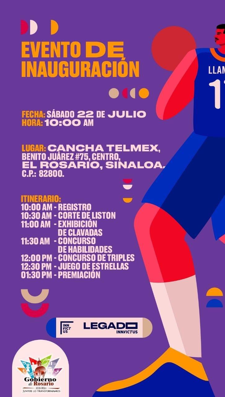 $!Invitan a inauguración de mural y remodelación de la Cancha Telmex, en Rosario