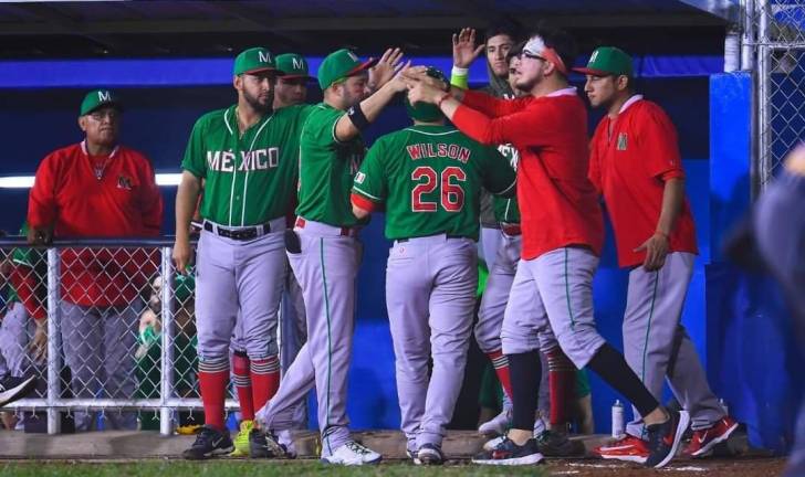 México noquea a Venezuela en cinco entradas.