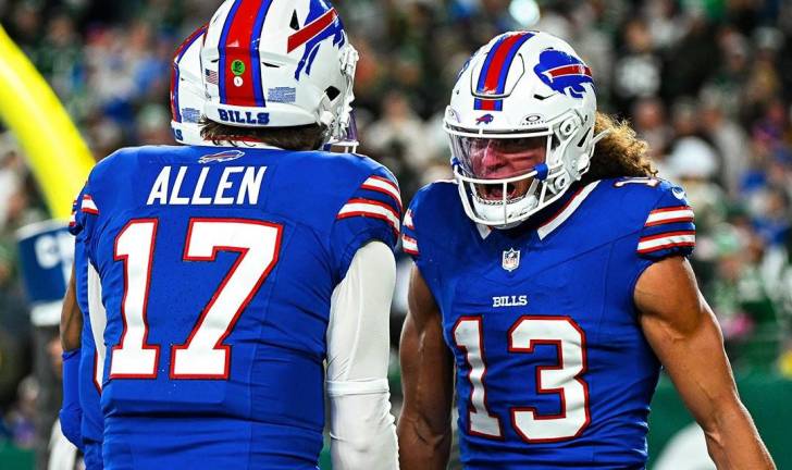 Bills vence 23-20 a Jets en MNF y son líderes divisionales