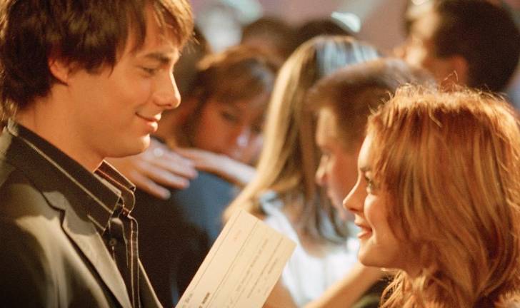 Jonathan Bennett y Lindsay Lohan