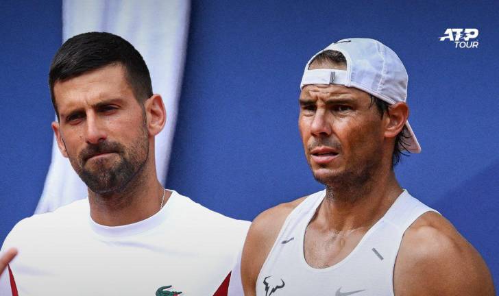 Novak Djokovic y Rafael Nadal están en el mismo cuadro.