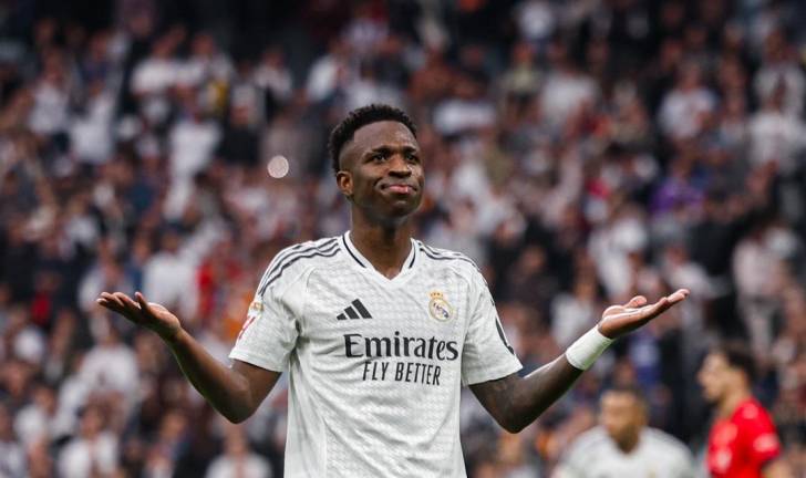 Vinicius Jr. era el favorito para llevarse el Balón de Oro.