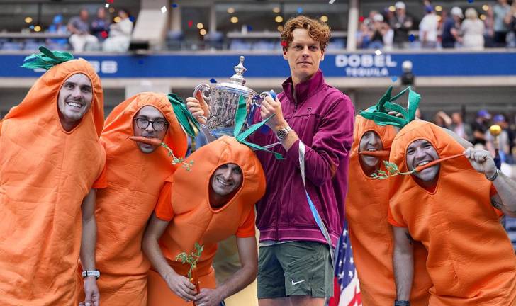 Jannik Sinner se reafirma como líder de la ATP, tras coronarse en el Abierto de Estados Unidos.