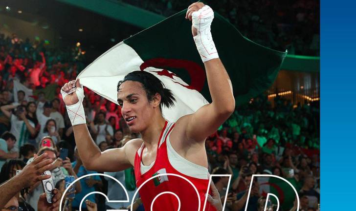 Imane Khelif se alza con el oro en París 2024