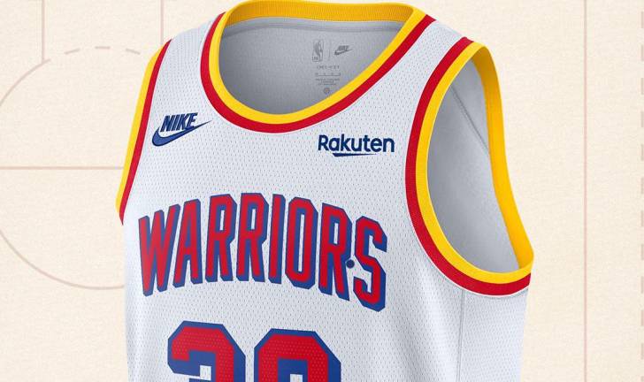 El Jersey Classic Edition de Golden State para la temporada 2024-25 de la NBA es un guiño a la era de los Warriors de Filadelfia.