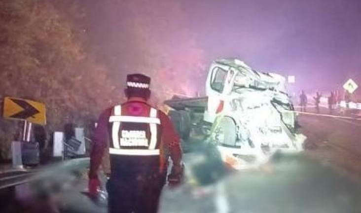 Autoridades dieron a conocer el accidente registrado este miércoles en la autopista Durango-Mazatlán.