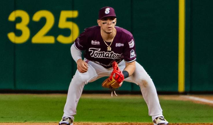 Joey Meneses y Tomateros de Culiacán están listos para recibir este martes a Sultanes de Monterrey.