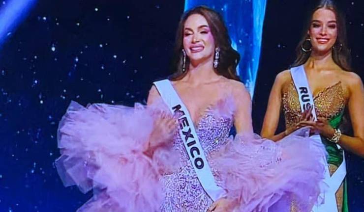 La sinaloense Fernanda Beltrán logra el tercer lugar en Miss Universo