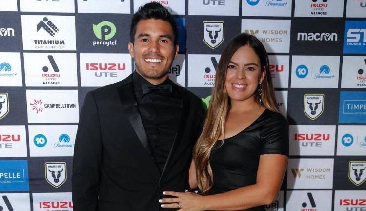 $!Jugador del Macarthur FC dedica emotivo gol a Ulises Dávila por muerte de su esposa