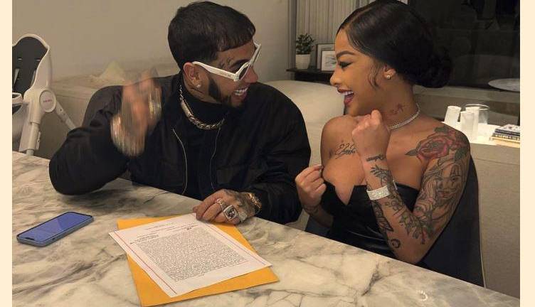 ¡Ya son marido y mujer!, se casan en secreto Anuel AA y Yailín