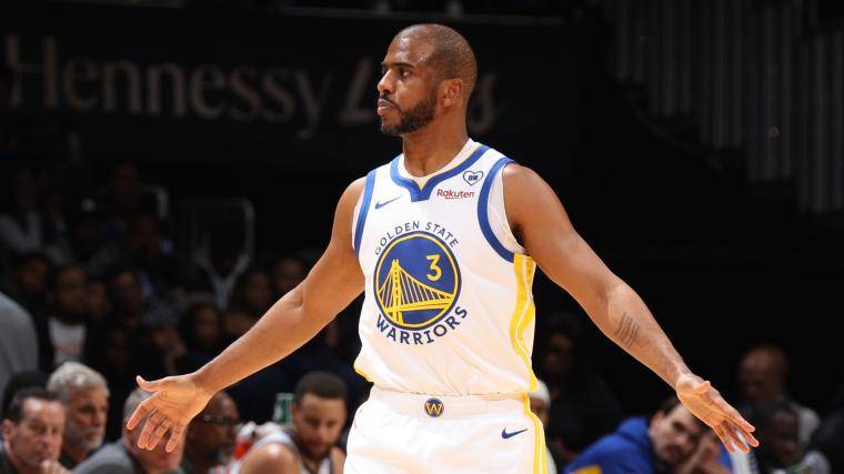 Chris Paul es despedido de Warriors.