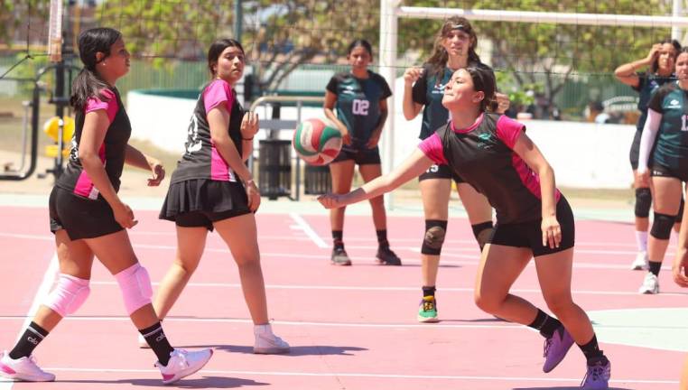 Plantel Mazatlán es campeón en voleibol de Olimpiada Zona Sur Conalep