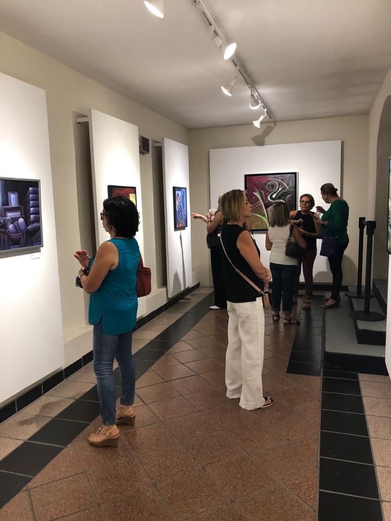 $!Los asistentes pueden disfrutar de la exposición todo el mes de octubre en la Galería Rubio.