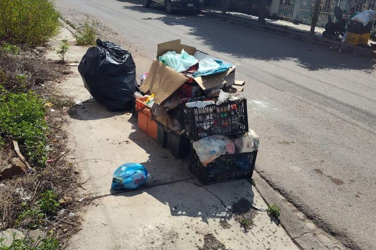 Vecinos de Pueblo Nuevo enfrentan la falta de recolección de basura