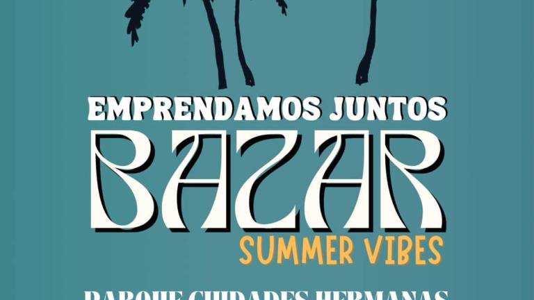 El bazar se llevará a cabo el próximo domingo 18 de agosto, en el Parque de las Ciudades Hermanas.