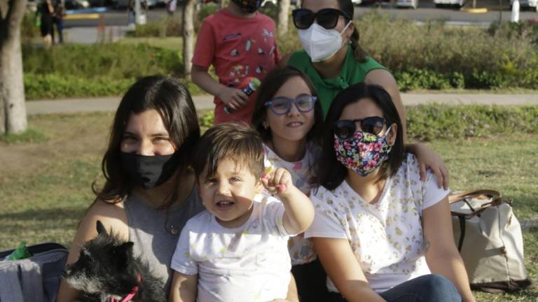 Viven tarde de diversión en el Jardín Evolutivo