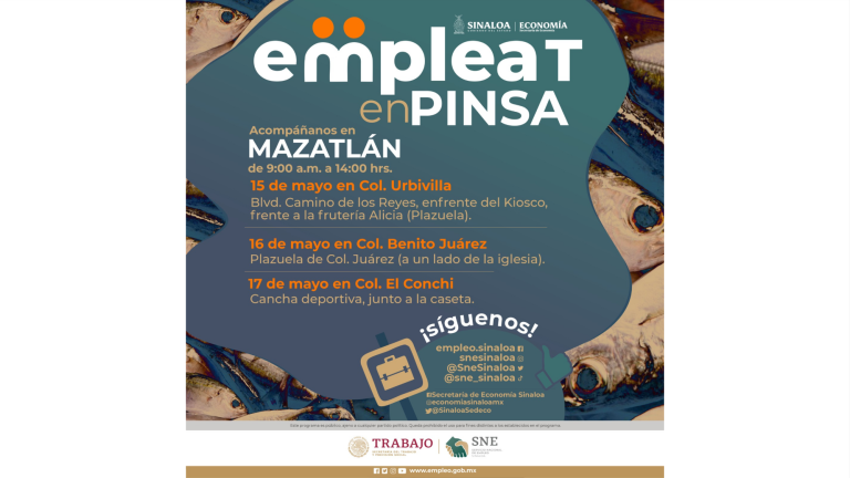 Los interesados podrán presentarse con su solicitud de empleo ya elaborada o el currículum vitae en un horario de 09:00 de la mañana a 02:00 de la tarde.